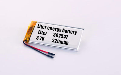 Rechargeable Lithium ion Polymer Battery Liter 302547 3.7V 320mAh 1.184Wh Battery With PCM and Wires