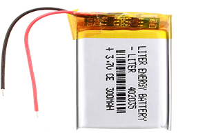 Standard Li Polymer Battery 300mAh+