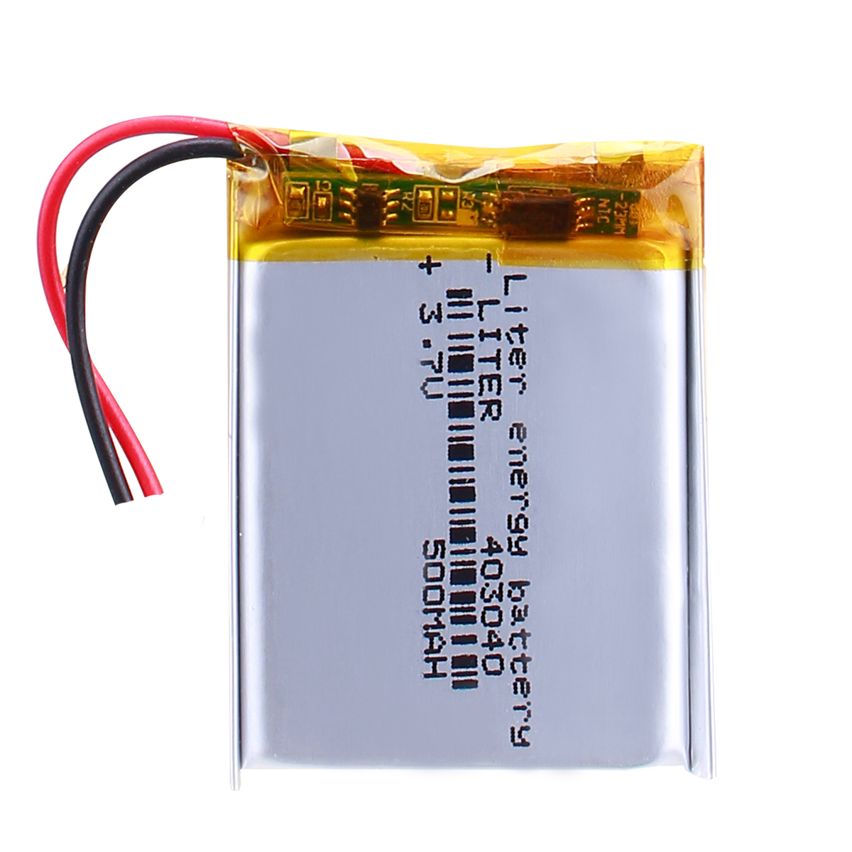 100pcs Lithium Polymer Battery liter 403040 3.7V 500mAh With PCM & Wires