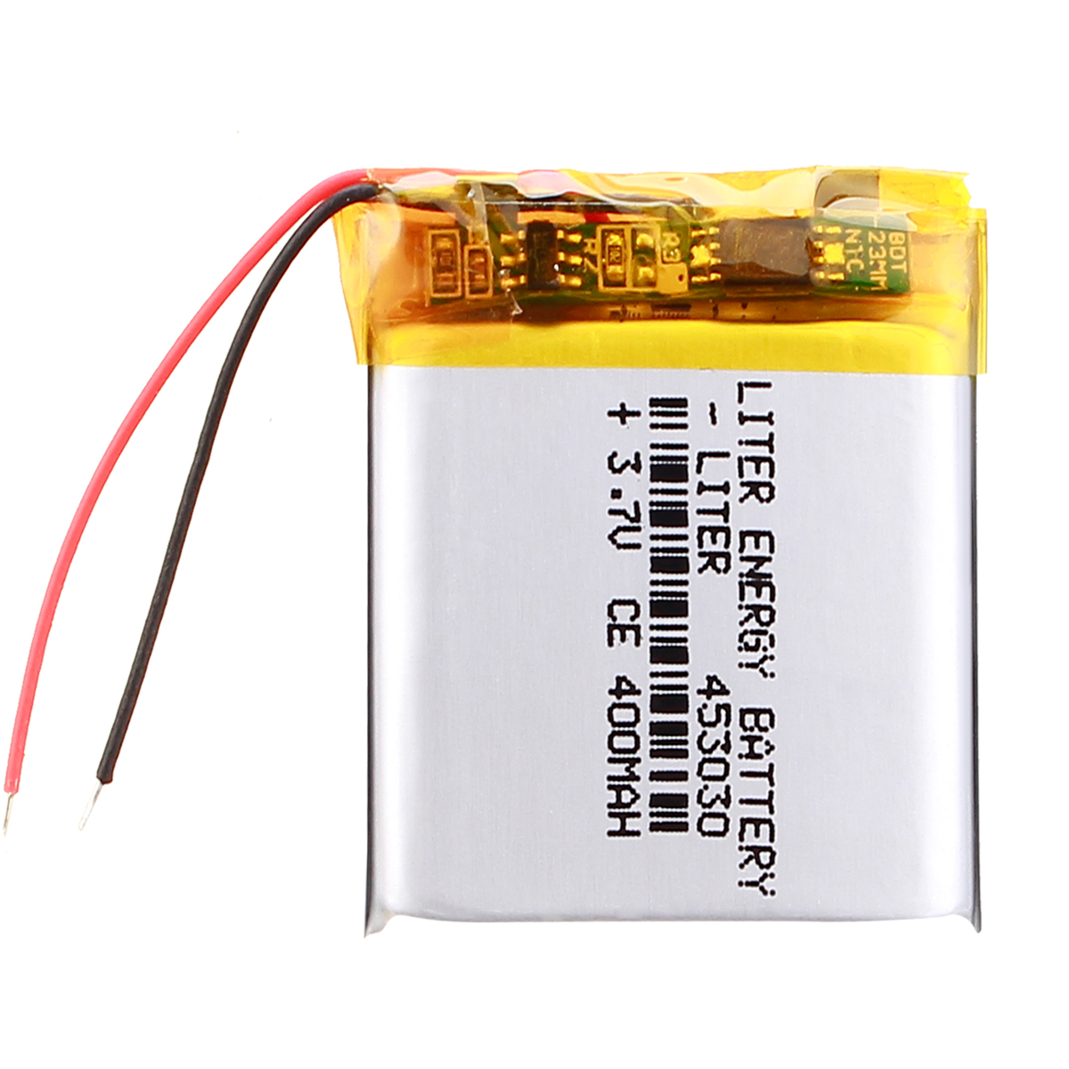 3.7V Standard Li Polymer Battery 400mAh+